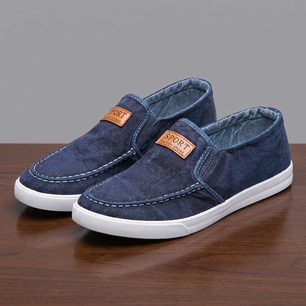 PERCIVAL BREEZE CANVAS LOAFERS