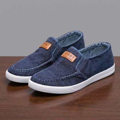 PERCIVAL BREEZE CANVAS LOAFERS