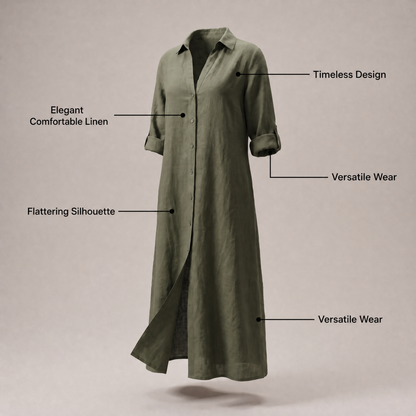 HARRIET V-NECK DRESS