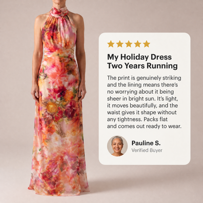 JULIENNE FLOWING MAXI DRESS