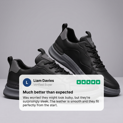 HUDSON LEATHER SNEAKERS
