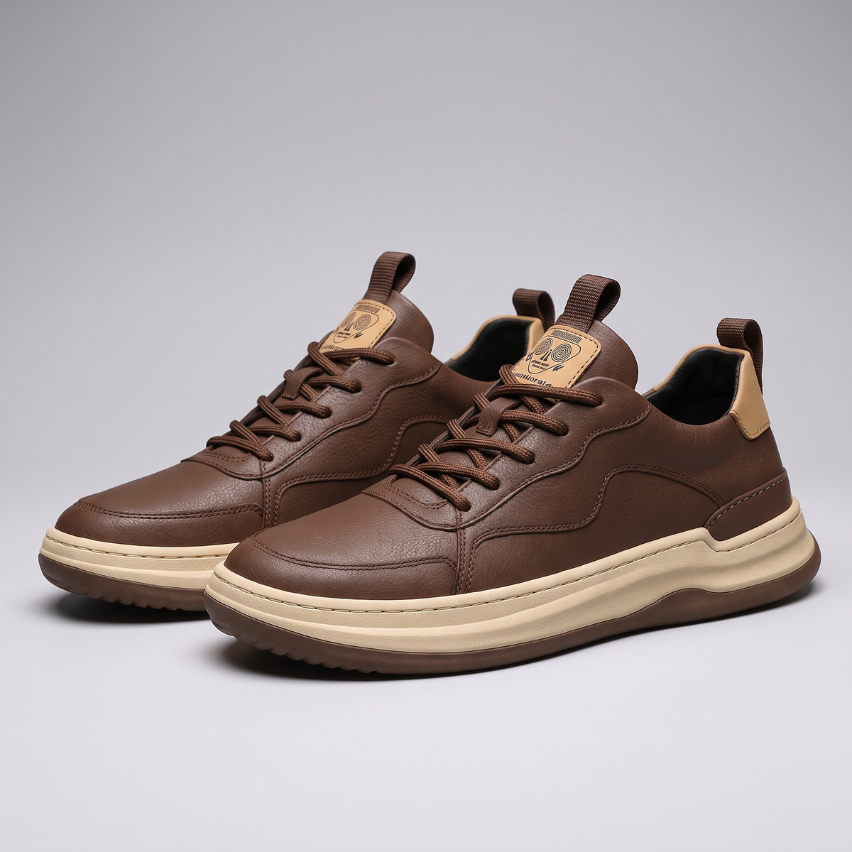 HUDSON LEATHER SNEAKERS