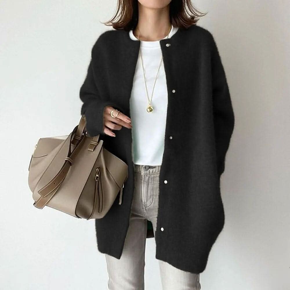 VANNA™ ELEGANT BUTTONED KNIT JACKET