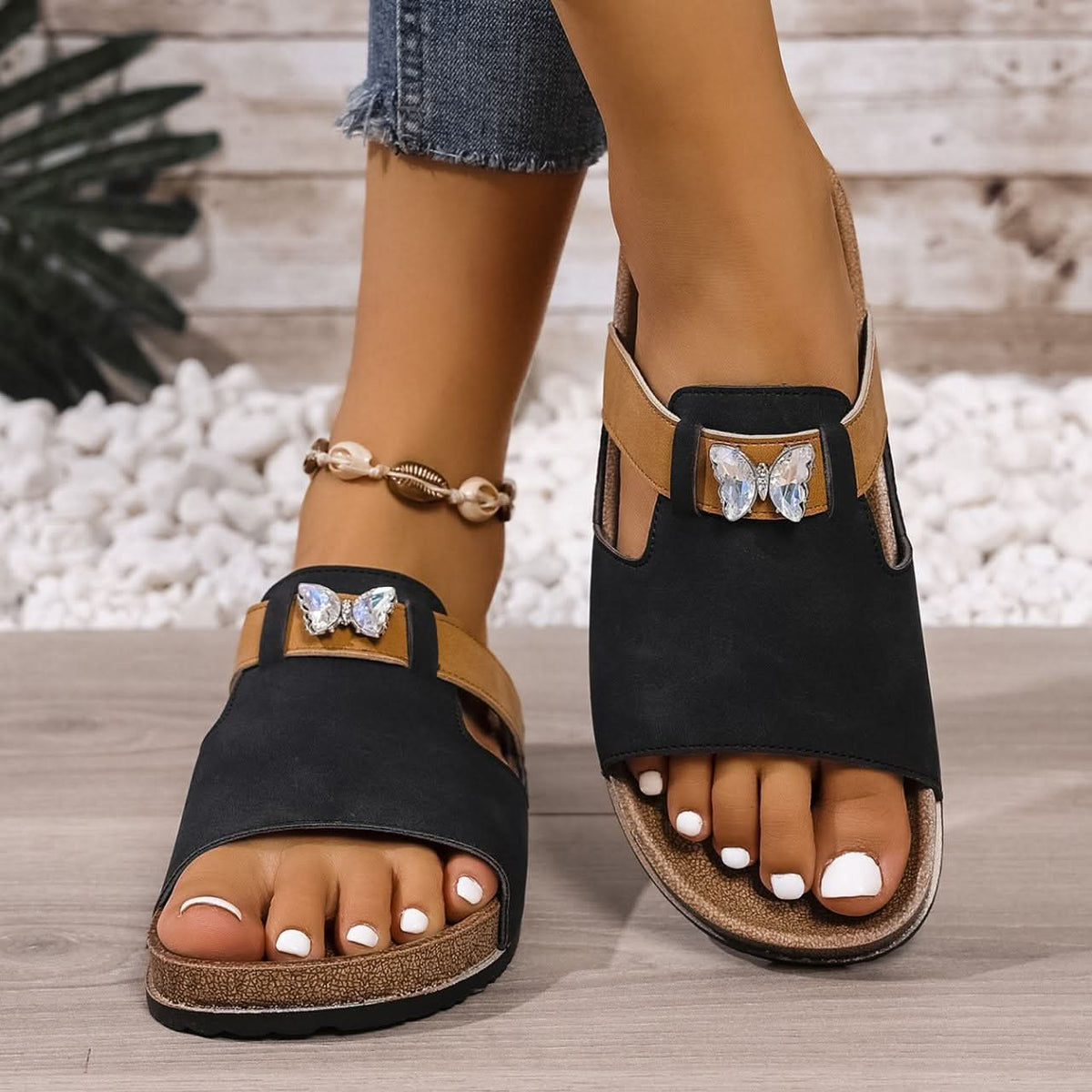 LIORA BUTTERFLY SLIPPERS