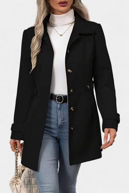 ELOISE BELTED MID-LENGTH COAT