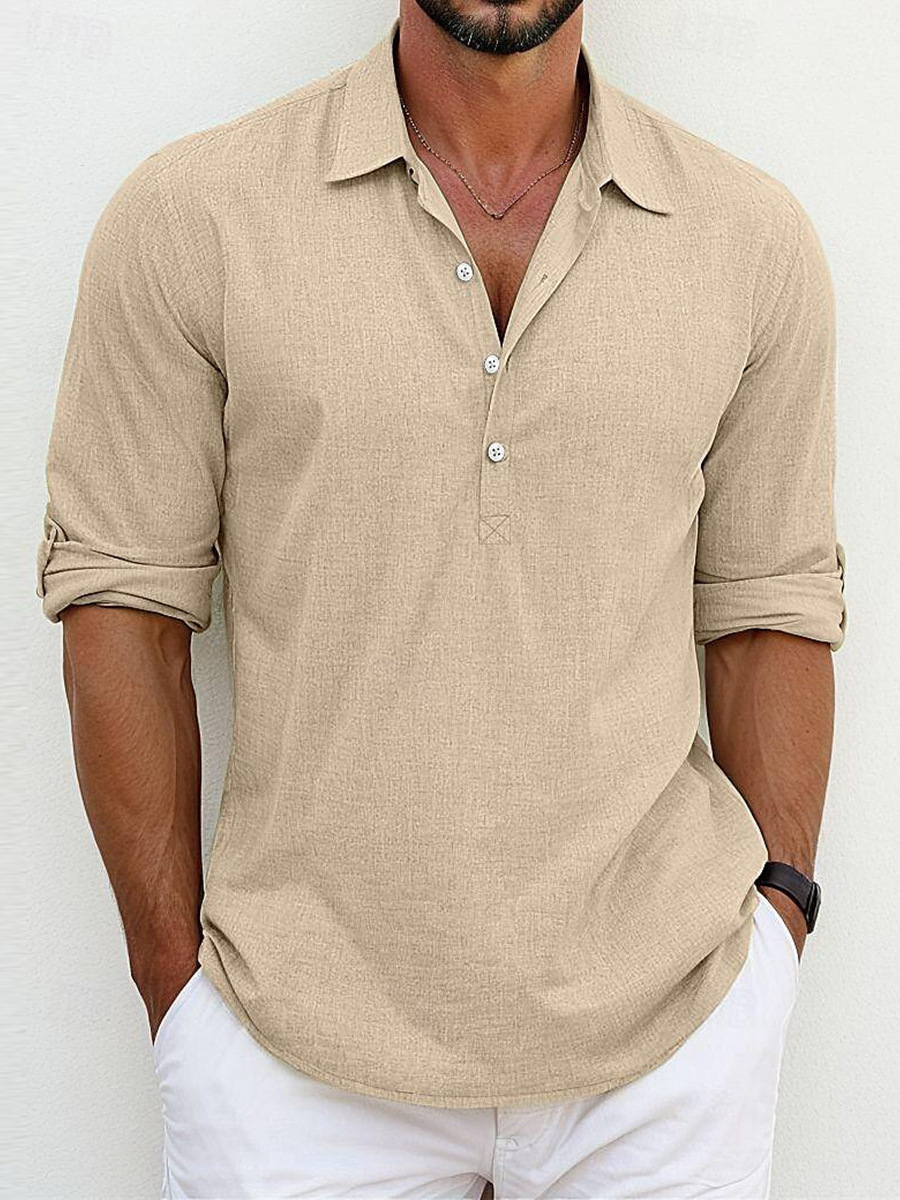 HARRISON LINEN POLO