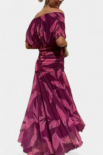 VALENTINA WILDFLOWER V-DRESS
