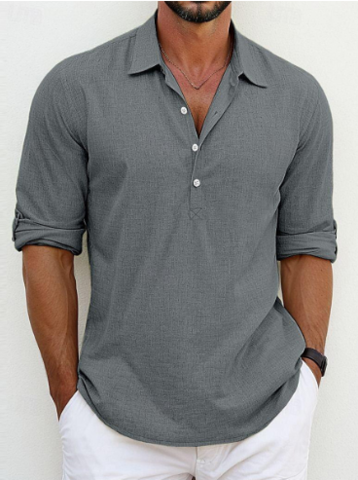 HARRISON LINEN POLO