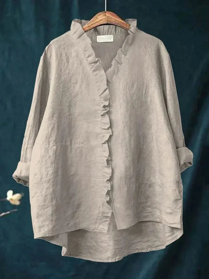 ELINE LINEN BLOUSE