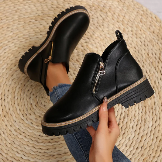 ZERINA COMFORT LEATHER BOOTS