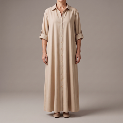 IVY BUTTON DRESS