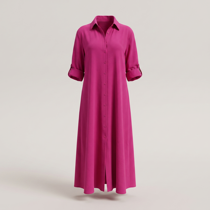 IVY BUTTON DRESS