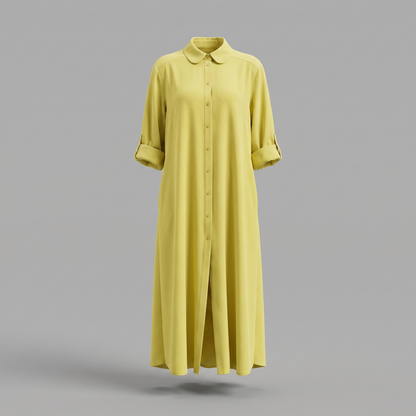 IVY BUTTON DRESS