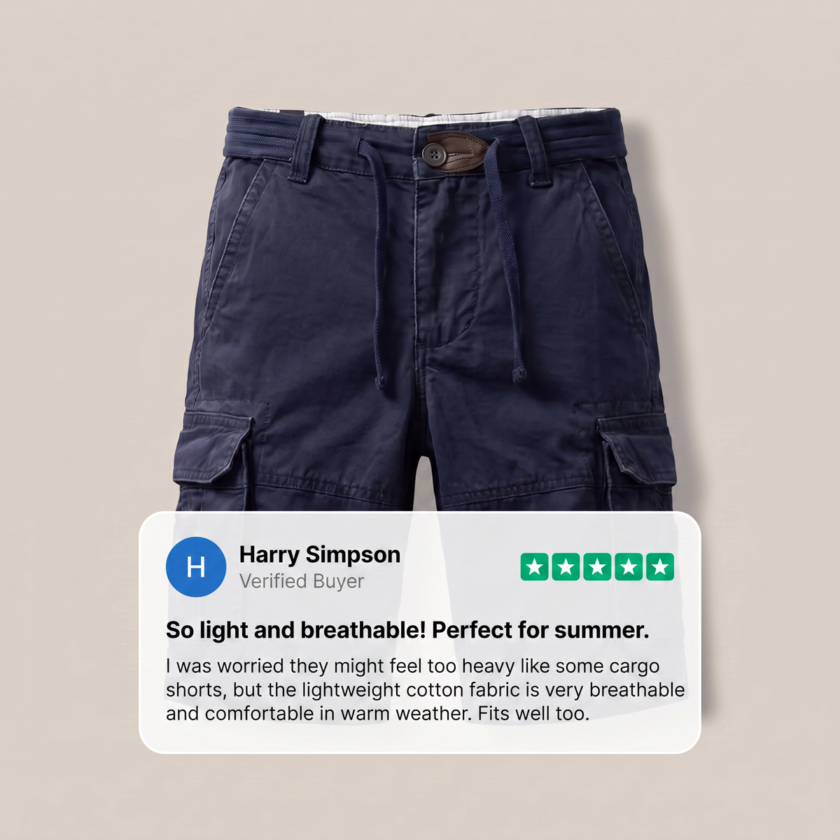 JASPER CARGO SHORTS