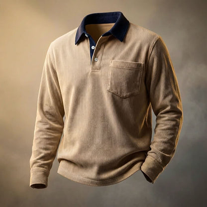 ROWLEY CORDUROY POLO SHIRT