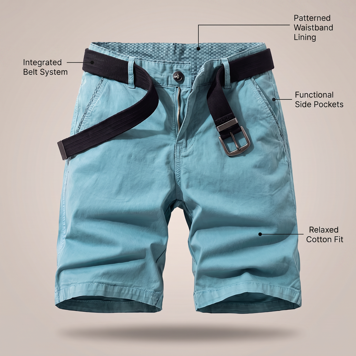 KINGSWELL COTTON SHORTS