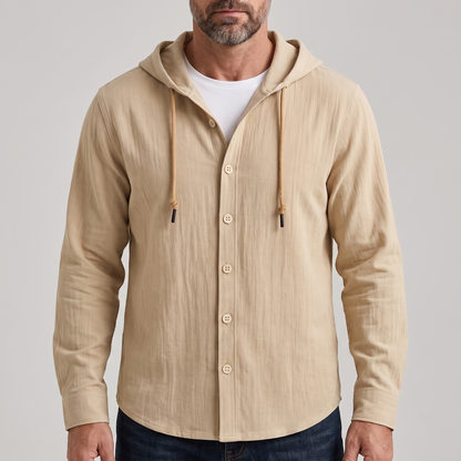 LANGFORD HOODED SHIRT JACKET