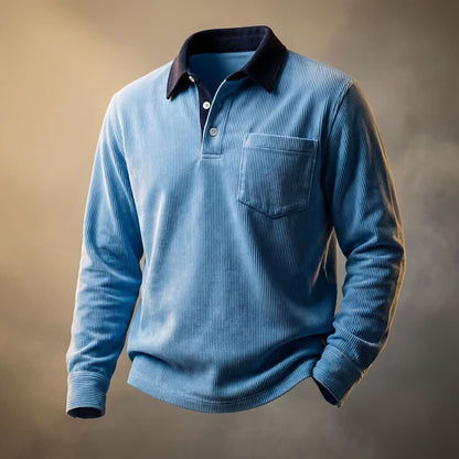 ROWLEY CORDUROY POLO SHIRT