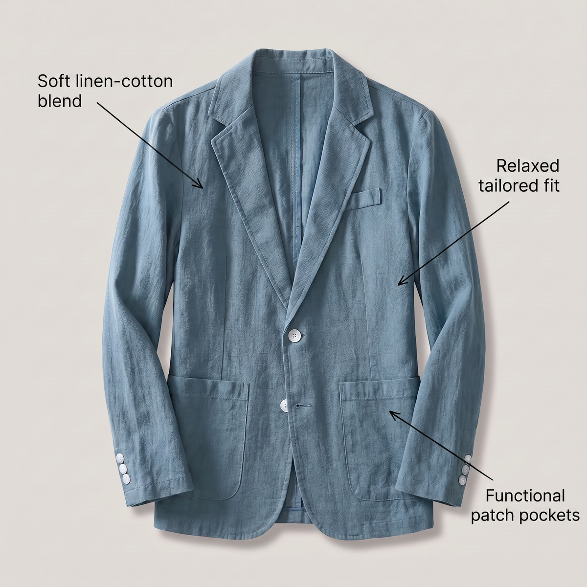 LENNOX LINEN JACKET
