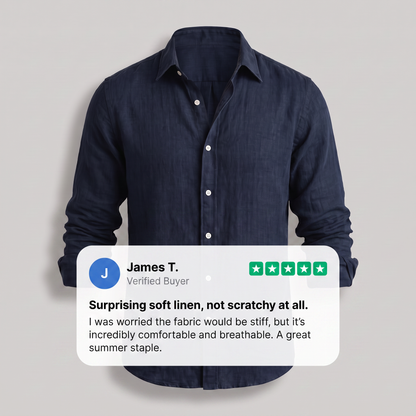 LEO SOFT-TOUCH LINEN SHIRT
