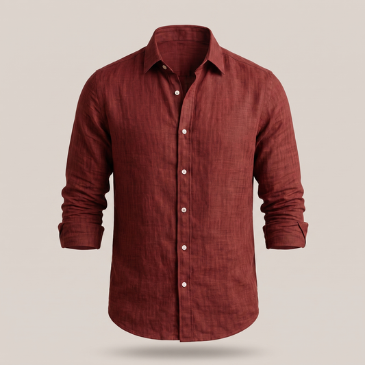 LEO SOFT-TOUCH LINEN SHIRT