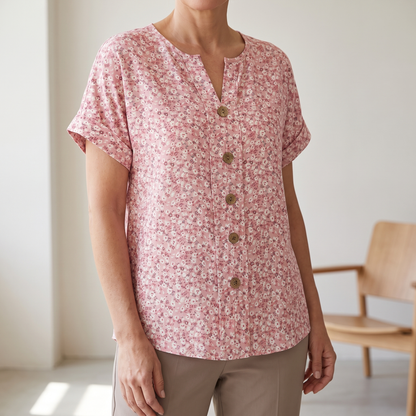 LILLIE BUTTONS SPRING TOP