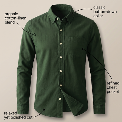 LODER COTTON LINEN SHIRT