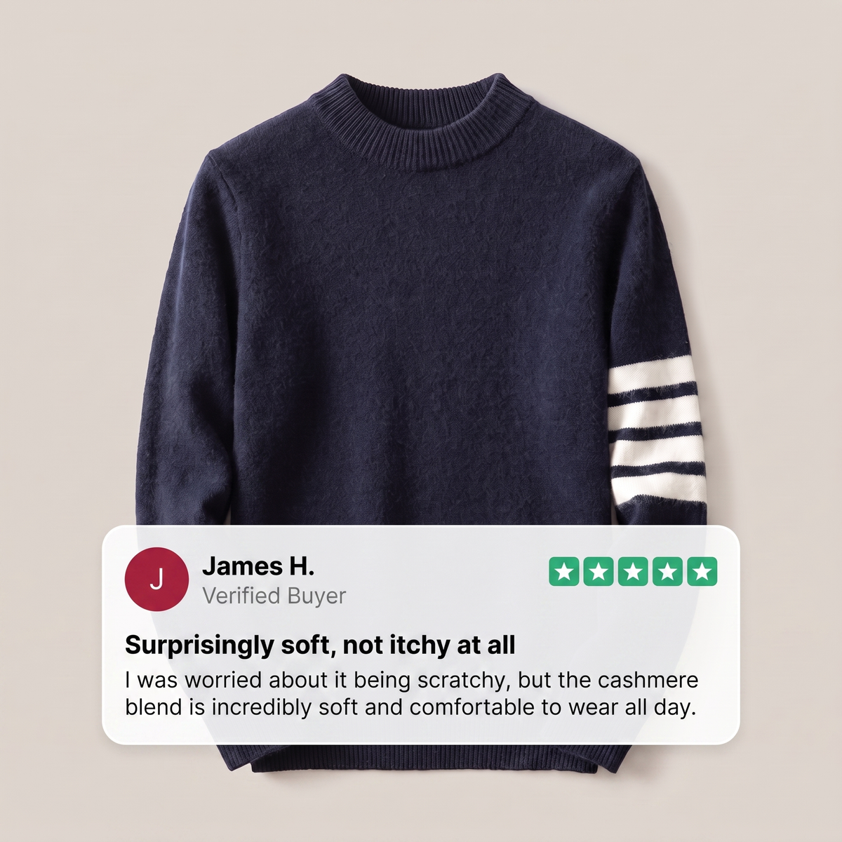 LUNERO CASHMERE SWEATER