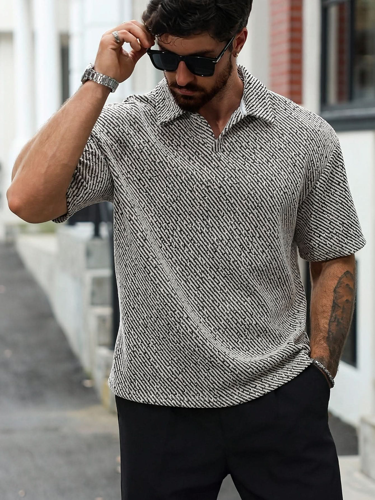 PORTWELL CLASSIC KNIT POLO