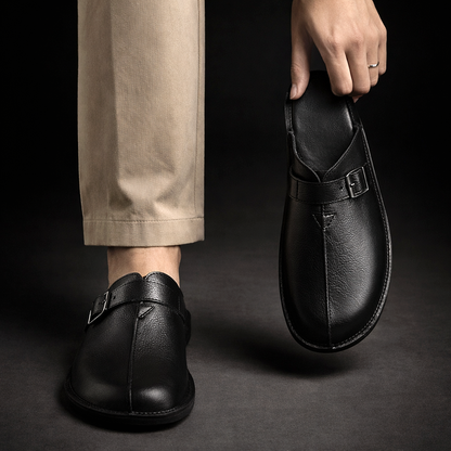 WHITCOMBE LEATHER MULES