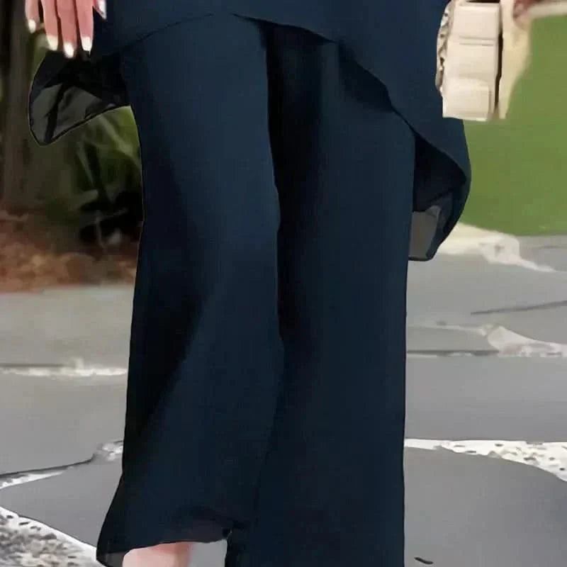 ELLA ELEGANT TOP & PANTS COMBO
