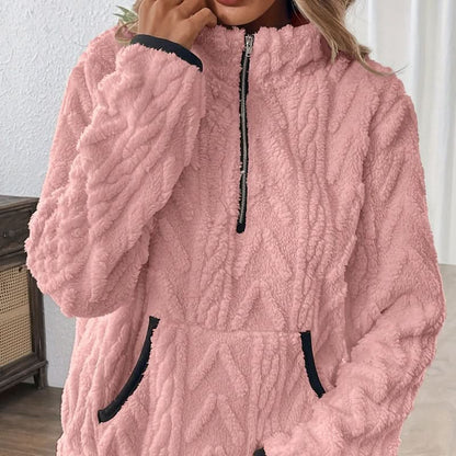 KELORA QUARTER-ZIP SWEATER