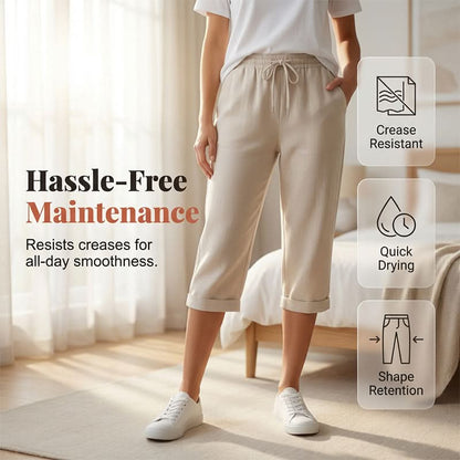 FREYA COMFORT CAPRI TROUSERS