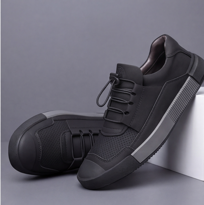 ROTHBURY LEATHER TRAINERS