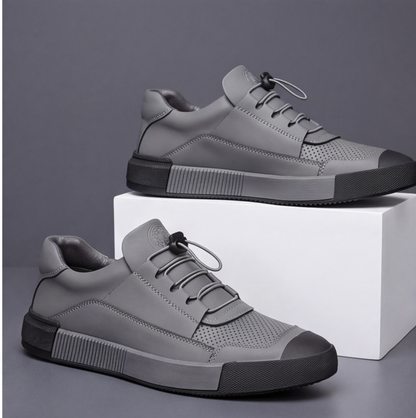 ROTHBURY LEATHER TRAINERS