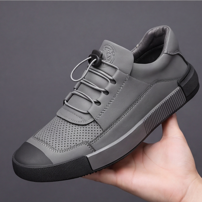 ROTHBURY LEATHER TRAINERS