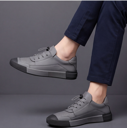 ROTHBURY LEATHER TRAINERS