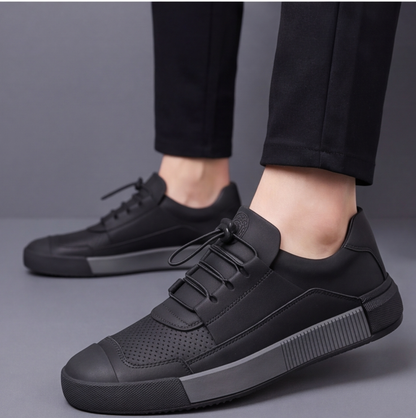 ROTHBURY LEATHER TRAINERS