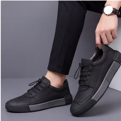 ROTHBURY LEATHER TRAINERS
