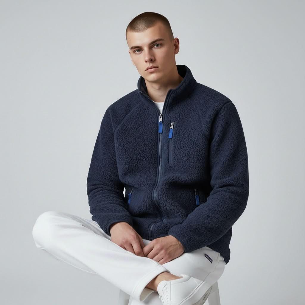 ELOWEN HIGH-PILE FLEECE JACKET