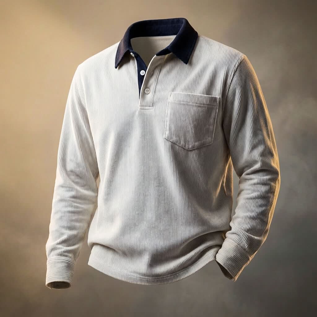 ROWLEY CORDUROY POLO SHIRT